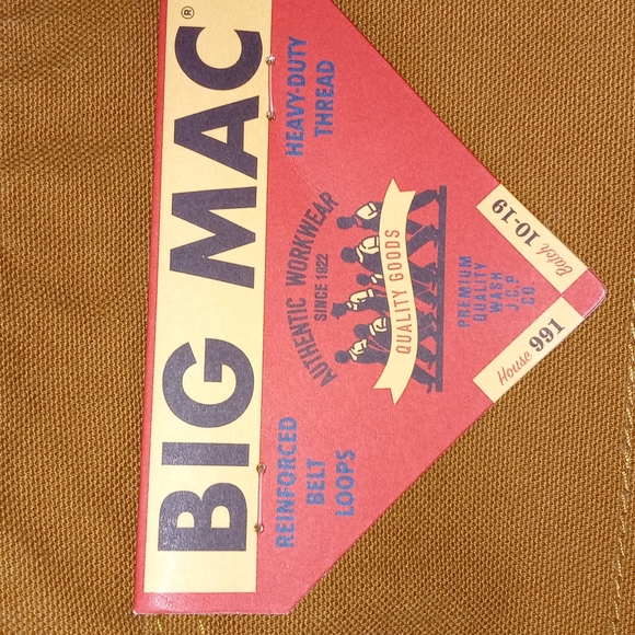 Big Mac Big&Tall work pants - Picture 5 of 5